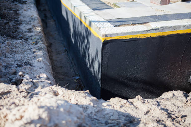 Residential Emergency Waterproofing installation at a Newberry, MI home by SJ Waterproofing Pros