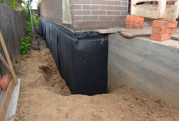 Expert waterproofing evaluation at a Newberry, MI property